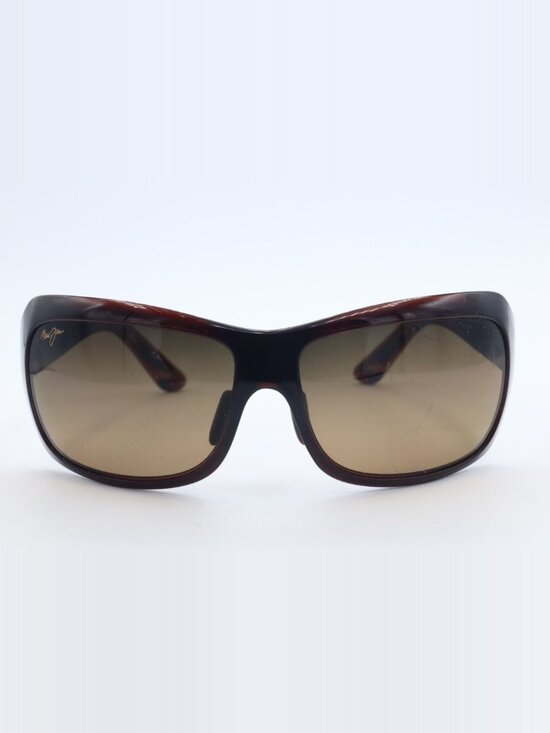 Maui Jim Seven Pools 418-26B Polarized Sunglasses Brown - NEED NEW LENSES main image 4